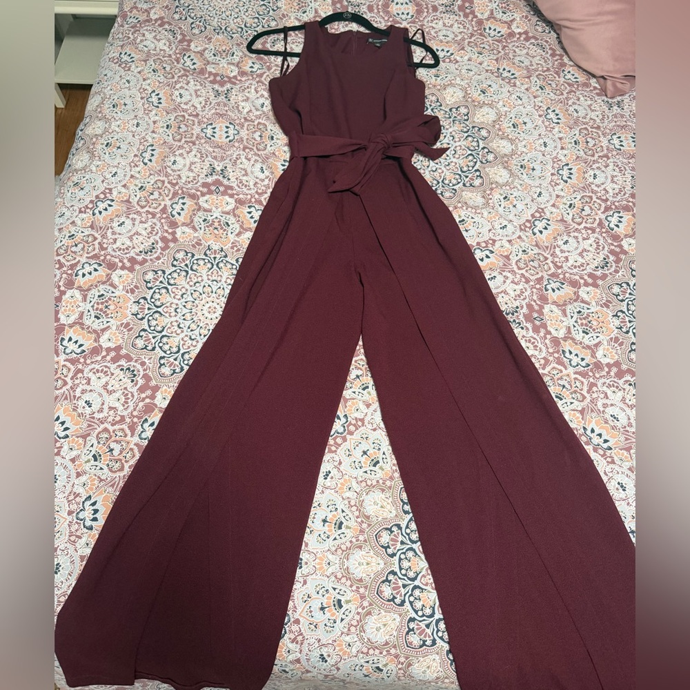 Elegant Plum Purple Jumpsuit
